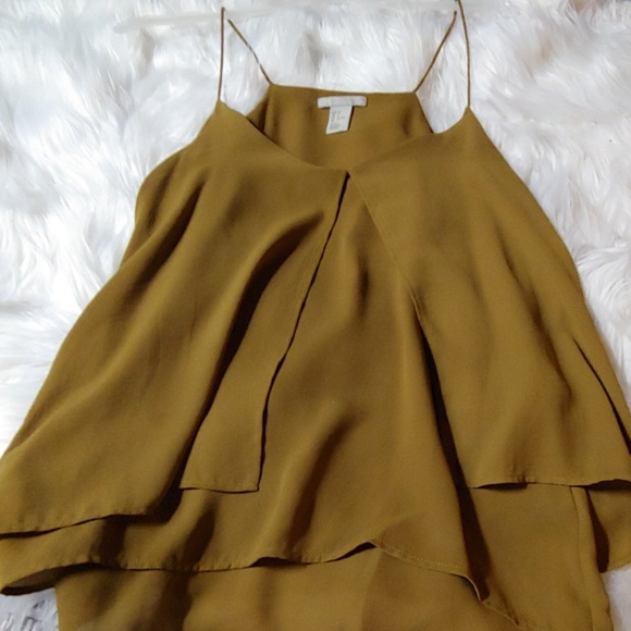 H&M Tops - Army green tank top